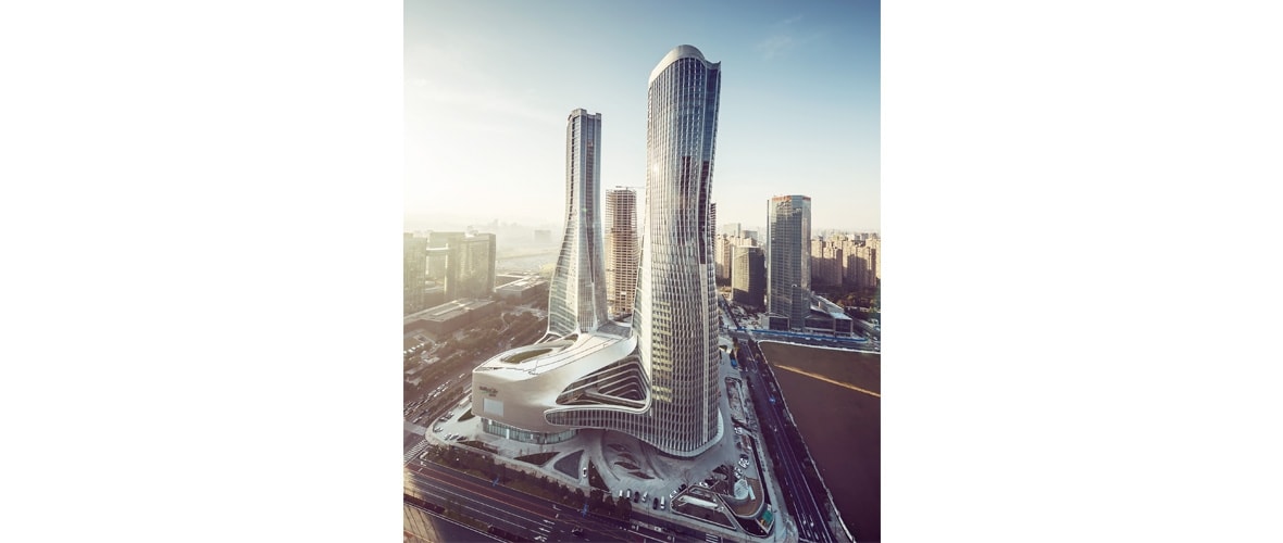 Zaprojektowane przez słynne UNStudio Raffles City